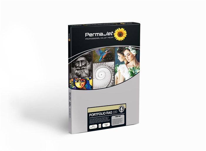 Permajet Portfolio Rag 220 g/m² - A3+ 25 arkkia