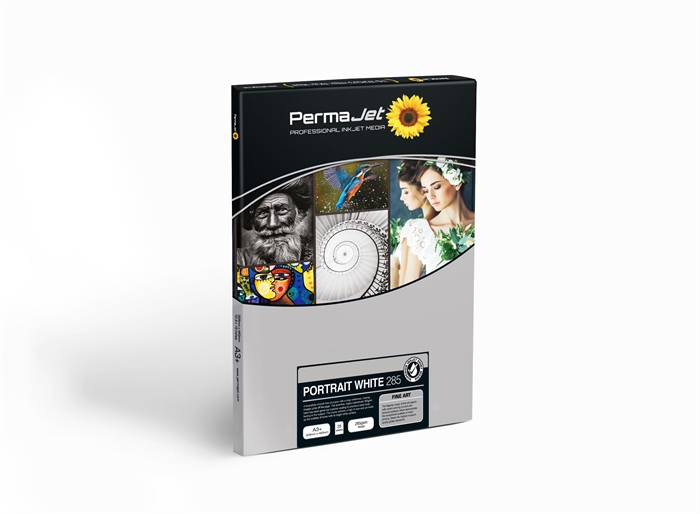 Permajet Portrait White 285 g/m² - A3+ 25 arkkia