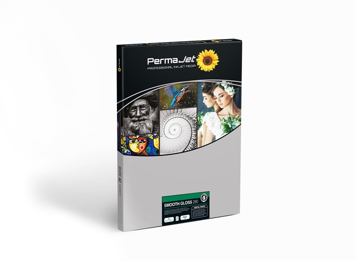 Permajet Smooth Gloss 280 g/m² - A2 50 arkkia