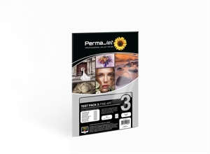 Permajet FINE ART - Testipakkaus 3
