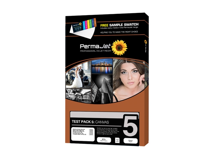 Permajet CANVAS - Testipakkaus 5