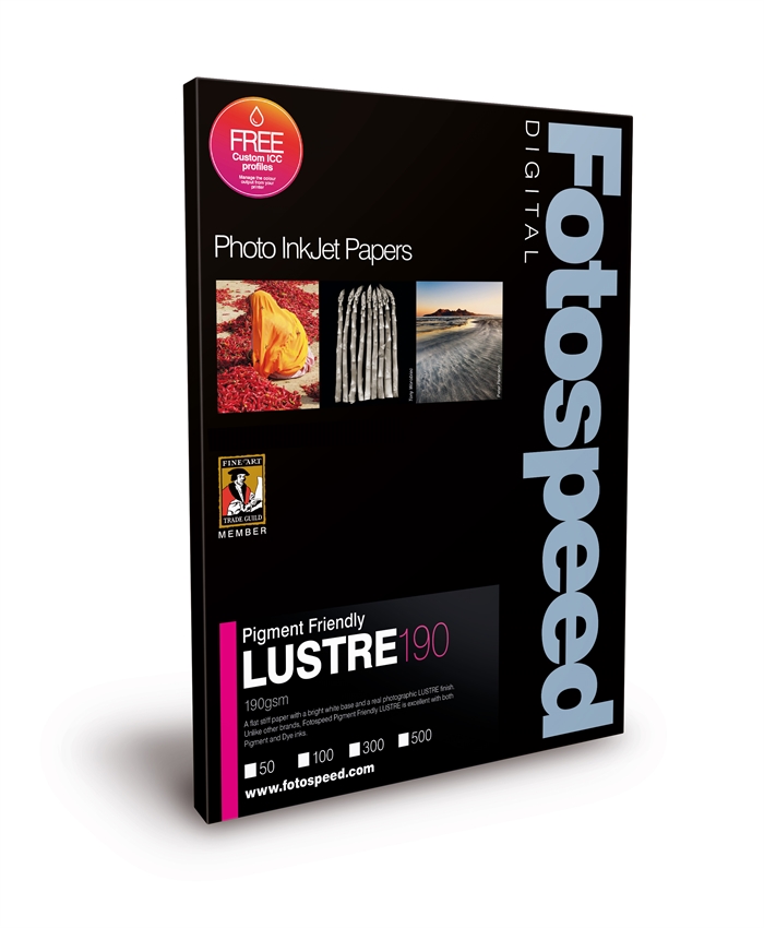 Fotospeed PF Lustre 190 g/m² - A4, 100 arkkia