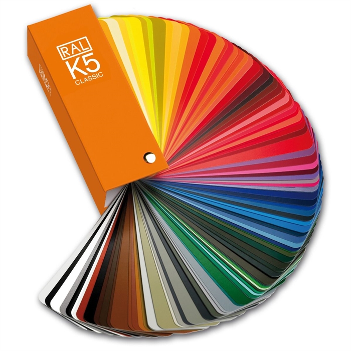 RAL K5 - Colour fan deck High Gloss