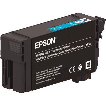 Epson  T40C2 Cyan - 26 ml mustepatruuna - Epson SureColor SC-T3100, SC-T3100N, SC-T5100, SC-T5100N