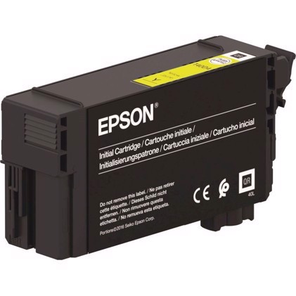 Epson T40C44 Yellow  - 26 ml mustepatruuna - Epson SureColor SC-T3100, SC-T3100N, SC-T5100, SC-T5100N