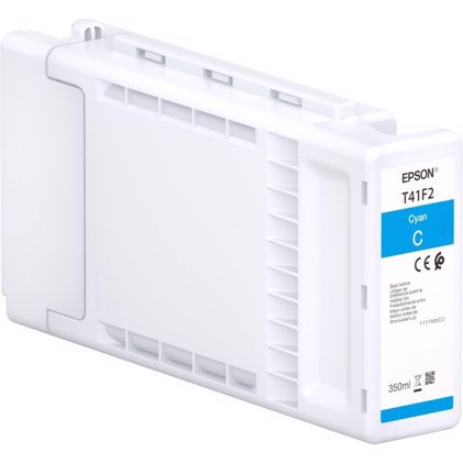 Epson  T41F24 Cyan - 350 ml mustepatruuna - Epson SureColor SC-T3400, SC-T3400N, SC-T5400