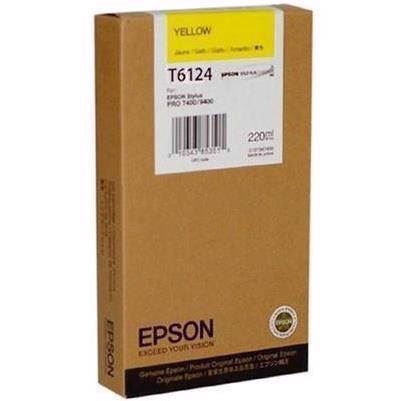 Epson Yellow 220 ml mustepatruuna - Epson Pro 7450 ja 9450